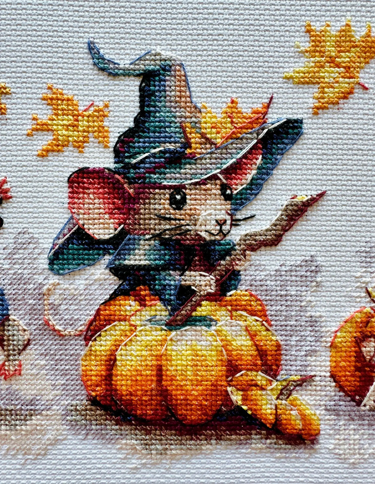 RIOLIS Kruissteekpakket Drie Spookmuizen 2241 Halloween