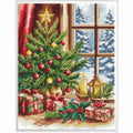 Kruissteekpakket Geteld Kerstboomcadeaus BC8142